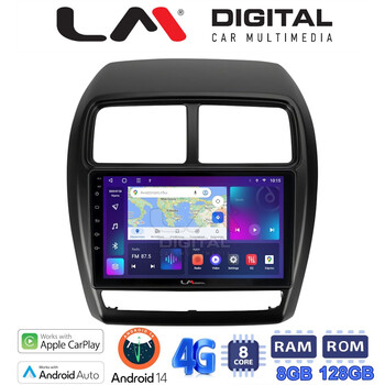 LM Digital - LM ZT8318 GPS Οθόνη OEM Multimedia Αυτοκινήτου για Mitsubishi ASX 2020 > 2023 (CarPlay/AndroidAuto/BT/GPS/WIFI/GPRS) electriclife