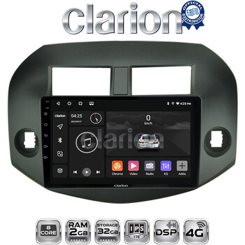 CLARION GL71018B Οθόνη OEM Multimedia Αυτοκινήτου για Toyota Rav4 2007 > 2012 (CarPlay/AndroidAuto/BT/GPS/WIFI/GPRS) electriclife