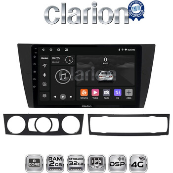 CLARION GL71095 Οθόνη OEM Multimedia Αυτοκινήτου για BMW σειρά 3 (E90-91-92-93) 2005-2012 (CarPlay/AndroidAuto/BT/GPS/WIFI/GPRS) electriclife