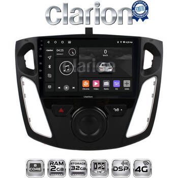 CLARION GL71150 Οθόνη OEM Multimedia Αυτοκινήτου για FORD FOCUS 2015>2018 (CarPlay/AndroidAuto/BT/GPS/WIFI/GPRS) electriclife