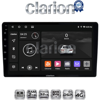 CLARION GL71157 Οθόνη OEM Multimedia Αυτοκινήτου για DACIA DUSTER 2013>2019  (CarPlay/AndroidAuto/BT/GPS/WIFI/GPRS) electriclife