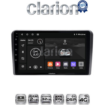 CLARION GL71190 Οθόνη OEM Multimedia Αυτοκινήτου για PEUGEOT 308 2013> (CarPlay/AndroidAuto/BT/GPS/WIFI/GPRS) electriclife