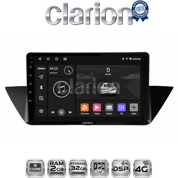 CLARION GL71219 Οθόνη OEM Multimedia Αυτοκινήτου για BMW X1 (E84) 2009>2014 (CarPlay/AndroidAuto/BT/GPS/WIFI/GPRS) electriclife