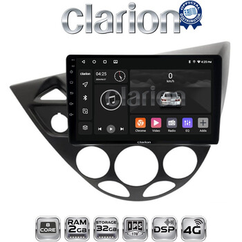 CLARION GL71236 Οθόνη OEM Multimedia Αυτοκινήτου για Ford Focus 1998 > 2004 (CarPlay/AndroidAuto/BT/GPS/WIFI/GPRS) electriclife