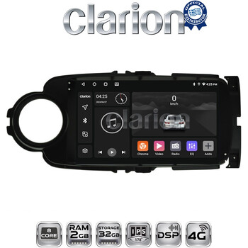 CLARION GL71254B Οθόνη OEM Multimedia Αυτοκινήτου για Toyota Yaris 2012 > 2015 
Αν το αυτοκίνητο είναι υβριδικό, παρακαλώ ενημερώστε μας πριν την παραγγελία σας. (CarPlay/AndroidAuto/BT/GPS/WIFI/GPRS) electriclife