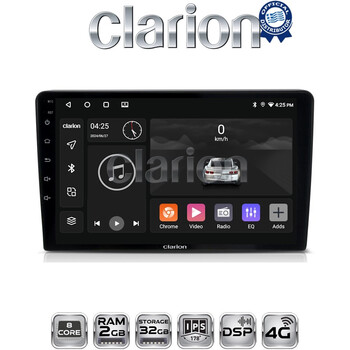 CLARION GL71331 Οθόνη OEM Multimedia Αυτοκινήτου για CITROEN BERLINGO - PEUGEOT PARTNER 2008>2018  (CarPlay/AndroidAuto/BT/GPS/WIFI/GPRS) electriclife