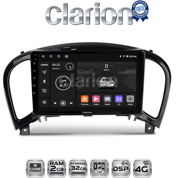 CLARION GL71352 Οθόνη OEM Multimedia Αυτοκινήτου για NISSAN JUKE 2009> (CarPlay/AndroidAuto/BT/GPS/WIFI/GPRS) electriclife