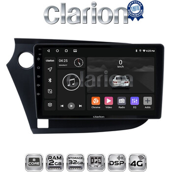 CLARION GL71381 Οθόνη OEM Multimedia Αυτοκινήτου για HONDA INSIGHT 2009>2014 (CarPlay/AndroidAuto/BT/GPS/WIFI/GPRS) electriclife