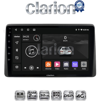 CLARION GL71434 Οθόνη OEM Multimedia Αυτοκινήτου για DACIA DUSTER 2019> (CarPlay/AndroidAuto/BT/GPS/WIFI/GPRS) electriclife
