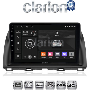 CLARION GL71438 Οθόνη OEM Multimedia Αυτοκινήτου για MAZDA CX5 2013>2017  (CarPlay/AndroidAuto/BT/GPS/WIFI/GPRS) electriclife