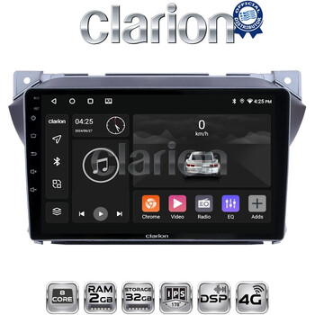 CLARION GL71449 Οθόνη OEM Multimedia Αυτοκινήτου για Suzuki Alto 2009>2016 (CarPlay/AndroidAuto/BT/GPS/WIFI/GPRS) electriclife