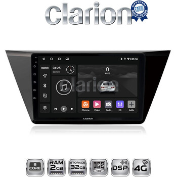 CLARION GL71522 Οθόνη OEM Multimedia Αυτοκινήτου για VW TOURAN 2016> (CarPlay/AndroidAuto/BT/GPS/WIFI/GPRS) electriclife