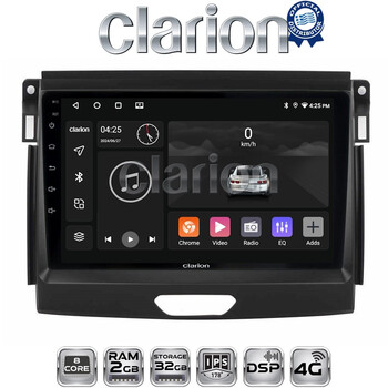 CLARION GL71574 Οθόνη OEM Multimedia Αυτοκινήτου για Ford Ranger 2015 > 2020 (CarPlay/AndroidAuto/BT/GPS/WIFI/GPRS) electriclife