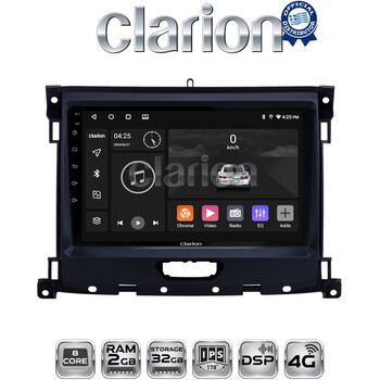 CLARION GL71575 Οθόνη OEM Multimedia Αυτοκινήτου για Ford Ranger 2019 > (CarPlay/AndroidAuto/BT/GPS/WIFI/GPRS) electriclife