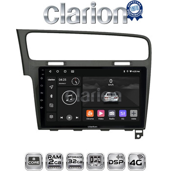 CLARION GL71591B Οθόνη OEM Multimedia Αυτοκινήτου για 0 (CarPlay/AndroidAuto/BT/GPS/WIFI/GPRS) electriclife