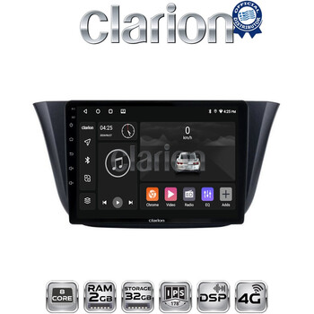 CLARION GL71690 Οθόνη OEM Multimedia Αυτοκινήτου για Iveco Daily 2014 > (CarPlay/AndroidAuto/BT/GPS/WIFI/GPRS) electriclife