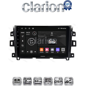 CLARION GL71716 Οθόνη OEM Multimedia Αυτοκινήτου για Nissan Navara D23 2016>   (CarPlay/AndroidAuto/BT/GPS/WIFI/GPRS) electriclife