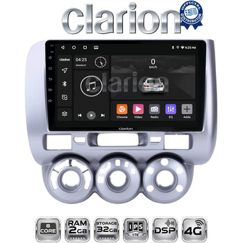 CLARION GL71730 Οθόνη OEM Multimedia Αυτοκινήτου για HONDA JAZZ 2002>2009 (CarPlay/AndroidAuto/BT/GPS/WIFI/GPRS) electriclife