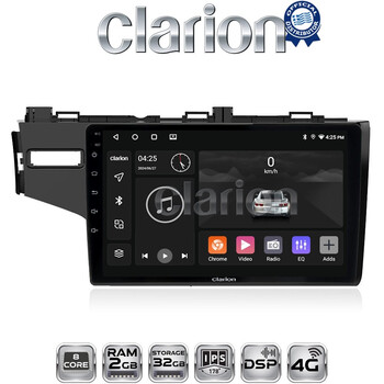 CLARION GL71760 Οθόνη OEM Multimedia Αυτοκινήτου για HONDA JAZZ 2013> (CarPlay/AndroidAuto/BT/GPS/WIFI/GPRS) electriclife