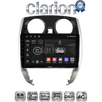 CLARION GL71790 Οθόνη OEM Multimedia Αυτοκινήτου για Nissan Note 2013 > 2020 (CarPlay/AndroidAuto/BT/GPS/WIFI/GPRS) electriclife