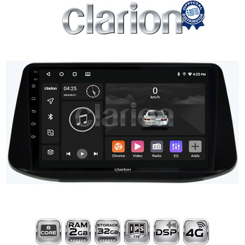 CLARION GL71960 Οθόνη OEM Multimedia Αυτοκινήτου για Hyundai i30 2018> (CarPlay/AndroidAuto/BT/GPS/WIFI/GPRS) electriclife