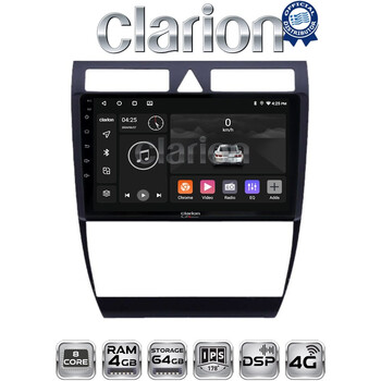 CLARION GL72102 Οθόνη OEM Multimedia Αυτοκινήτου για Audi A6 1998 > 2004 (CarPlay/AndroidAuto/BT/GPS/WIFI/GPRS) electriclife