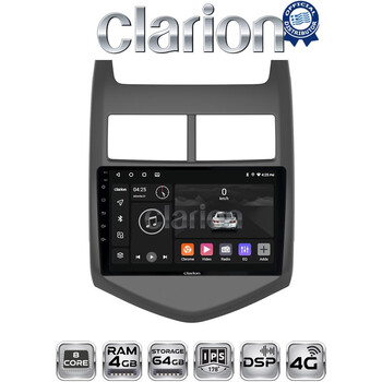 CLARION GL72107 Οθόνη OEM Multimedia Αυτοκινήτου για CHEVROLET AVEO 2012> (CarPlay/AndroidAuto/BT/GPS/WIFI/GPRS) electriclife