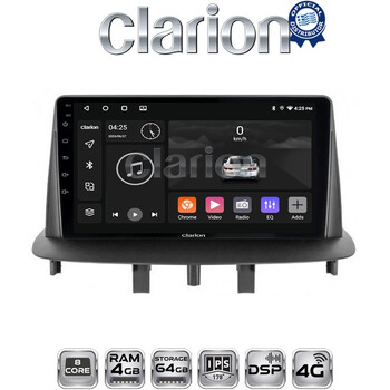 CLARION GL72145 Οθόνη OEM Multimedia Αυτοκινήτου για RENAULT MEGANE3 (CarPlay/AndroidAuto/BT/GPS/WIFI/GPRS) electriclife