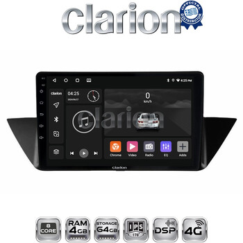 CLARION GL72219 Οθόνη OEM Multimedia Αυτοκινήτου για BMW X1 (E84) 2009>2014 (CarPlay/AndroidAuto/BT/GPS/WIFI/GPRS) electriclife