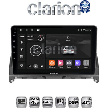 CLARION GL72265 Οθόνη OEM Multimedia Αυτοκινήτου για MERCEDES C CLASS (W204) 2007>2011 (CarPlay/AndroidAuto/BT/GPS/WIFI/GPRS) electriclife