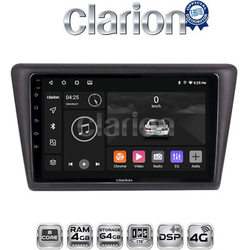 CLARION GL72327 Οθόνη OEM Multimedia Αυτοκινήτου για Skoda Rapid Spaceback 2014 > (CarPlay/AndroidAuto/BT/GPS/WIFI/GPRS) electriclife