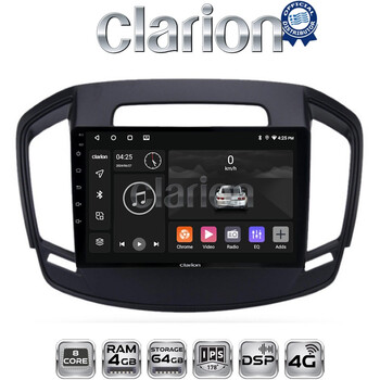CLARION GL72338 Οθόνη OEM Multimedia Αυτοκινήτου για OPEL INSIGNIA  2014> (CarPlay/AndroidAuto/BT/GPS/WIFI/GPRS) electriclife