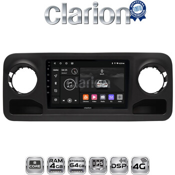 CLARION GL72670 Οθόνη OEM Multimedia Αυτοκινήτου για Mercedes Sprinter 2019 > (CarPlay/AndroidAuto/BT/GPS/WIFI/GPRS) electriclife