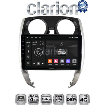 CLARION GL72790 Οθόνη OEM Multimedia Αυτοκινήτου για Nissan Note 2013 > 2020 (CarPlay/AndroidAuto/BT/GPS/WIFI/GPRS) electriclife