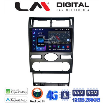 LM ZS8104 GPS Οθόνη OEM Multimedia Αυτοκινήτου για Ford Mondeo 2003 > 2006 (CarPlay/AndroidAuto/BT/GPS/WIFI/GPRS) electriclife