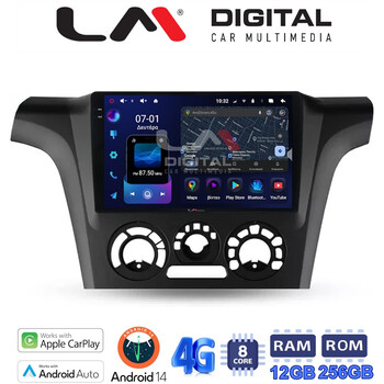 LM ZS8302 GPS Οθόνη OEM Multimedia Αυτοκινήτου για MITSUBISHI OUTLANDER 2001 > 2006 (CarPlay/AndroidAuto/BT/GPS/WIFI/GPRS) electriclife