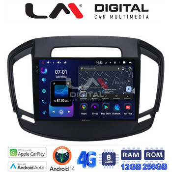 LM ZS8338 GPS Οθόνη OEM Multimedia Αυτοκινήτου για OPEL INSIGNIA  2014> (CarPlay/AndroidAuto/BT/GPS/WIFI/GPRS) electriclife