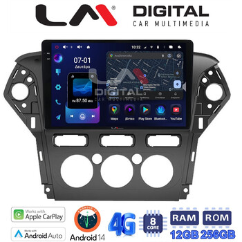 LM ZS8368 GPS Οθόνη OEM Multimedia Αυτοκινήτου για FORD MONDEO 2010 > 2013 (CarPlay/AndroidAuto/BT/GPS/WIFI/GPRS) electriclife