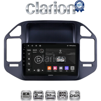 CLARION GL31990 Οθόνη OEM Multimedia Αυτοκινήτου για Mitsubishi Pajero 1999 > 2006 (CarPlay/AndroidAuto/BT/GPS/WIFI/GPRS) electriclife