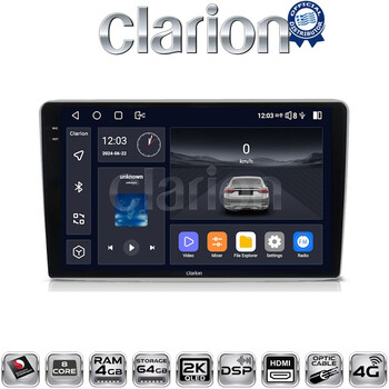 CLARION GL74019S Οθόνη OEM Multimedia Αυτοκινήτου για OPEL (CarPlay/AndroidAuto/BT/GPS/WIFI/GPRS) electriclife