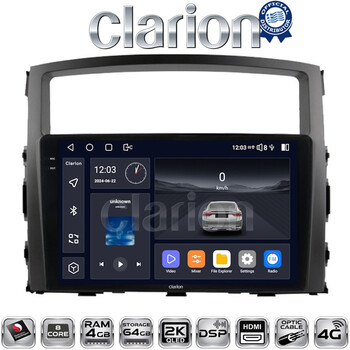 CLARION GL74038 Οθόνη OEM Multimedia Αυτοκινήτου για MITSUBISHI PAJERO 2006>2014 (CarPlay/AndroidAuto/BT/GPS/WIFI/GPRS) electriclife