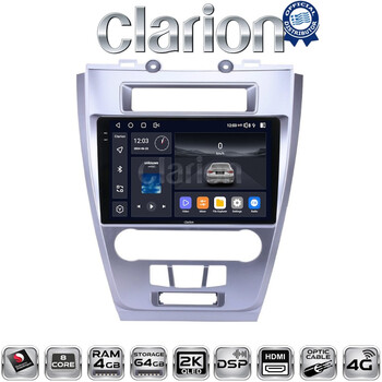 CLARION GL74047 Οθόνη OEM Multimedia Αυτοκινήτου για Ford Fusion 2012>2017 (CarPlay/AndroidAuto/BT/GPS/WIFI/GPRS) electriclife