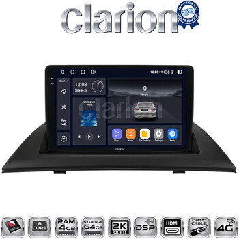 CLARION GL74103 Οθόνη OEM Multimedia Αυτοκινήτου για BMW X3 2003 > 2010 (CarPlay/AndroidAuto/BT/GPS/WIFI/GPRS) electriclife