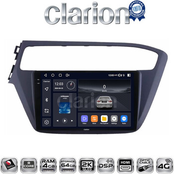 CLARION GL74226 Οθόνη OEM Multimedia Αυτοκινήτου για Hyundai i20 2019> (CarPlay/AndroidAuto/BT/GPS/WIFI/GPRS) electriclife