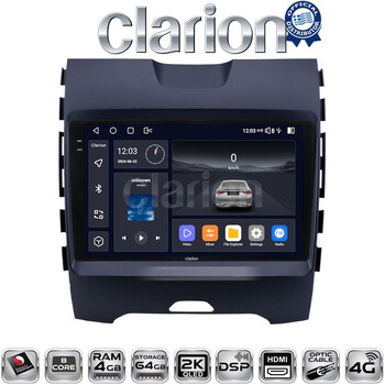 CLARION GL74248 Οθόνη OEM Multimedia Αυτοκινήτου για Ford Edge 2016 > (CarPlay/AndroidAuto/BT/GPS/WIFI/GPRS) electriclife