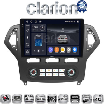 CLARION GL74367C Οθόνη OEM Multimedia Αυτοκινήτου για FORD MONDEO 2007 > 2010 (CarPlay/AndroidAuto/BT/GPS/WIFI/GPRS) electriclife
