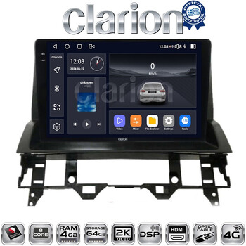 CLARION GL74437 Οθόνη OEM Multimedia Αυτοκινήτου για MAZDA 6 2002 > 2005 (CarPlay/AndroidAuto/BT/GPS/WIFI/GPRS) electriclife