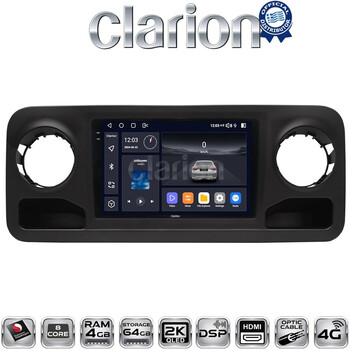 CLARION GL74670 Οθόνη OEM Multimedia Αυτοκινήτου για Mercedes Sprinter 2019 > (CarPlay/AndroidAuto/BT/GPS/WIFI/GPRS) electriclife