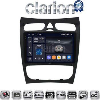 CLARION GL74812 Οθόνη OEM Multimedia Αυτοκινήτου για Mercedes CLK (W209) 2000 > 2004 (CarPlay/AndroidAuto/BT/GPS/WIFI/GPRS) electriclife