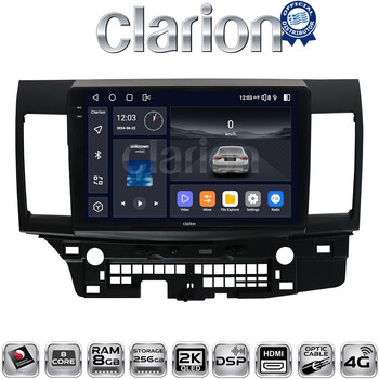 CLARION GL75037 Οθόνη OEM Multimedia Αυτοκινήτου για MITSUBISHI LANCER 2008> (CarPlay/AndroidAuto/BT/GPS/WIFI/GPRS) electriclife